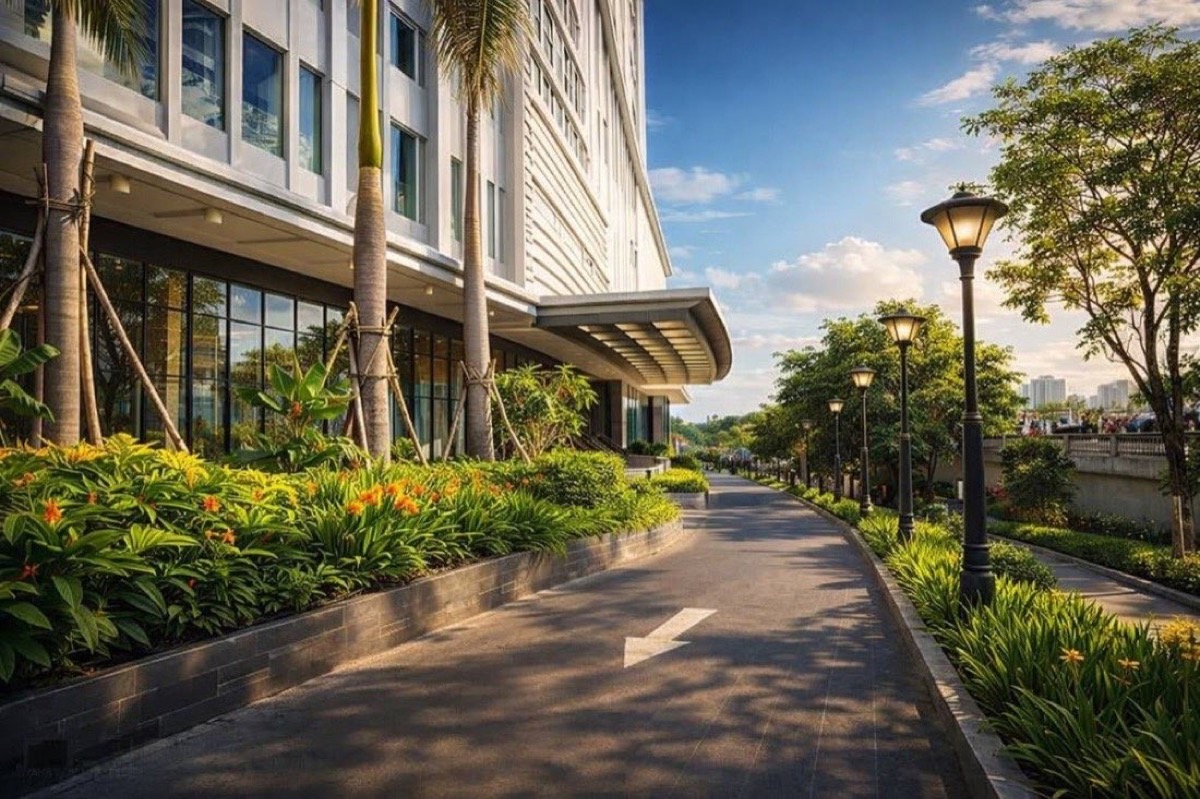 Khu vực ven sông quanh RiverGate